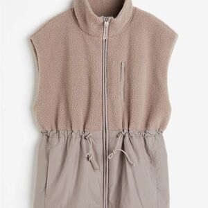 H&M Taupe Sleeveless Vest
